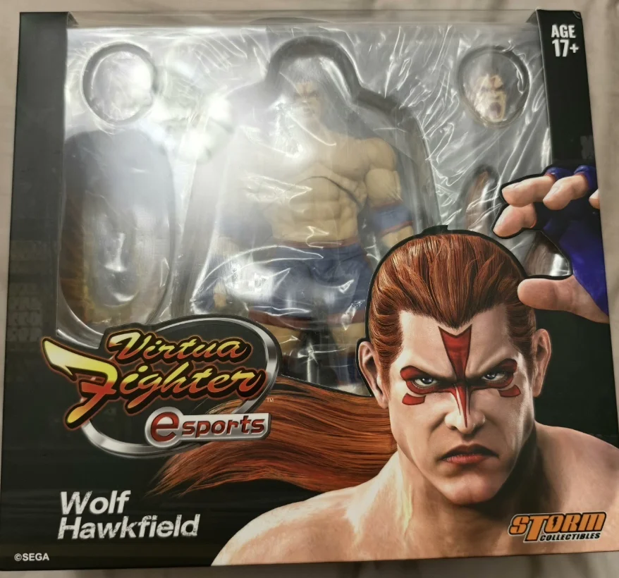 【En stock】 Figura de acción coleccionable Original Storm VIRTUA FIGHTER 5 WOLF HAWKFIELD, juguete para regalo