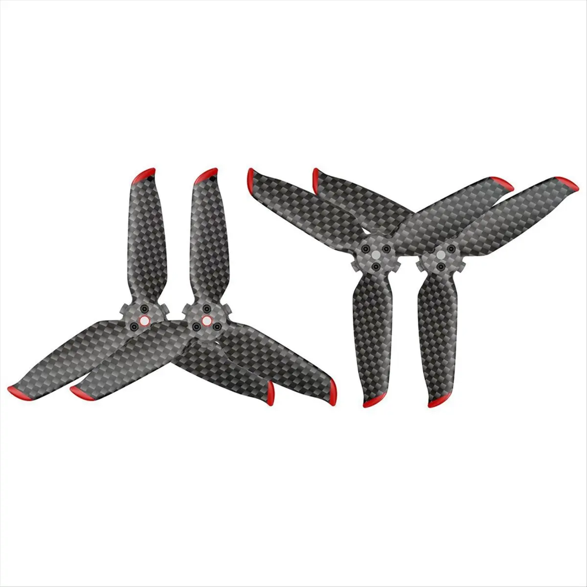 AA80 4pcs Propellers Carbon Fiber Blade 5328S Propeller for FPV Combo Drone Accessories