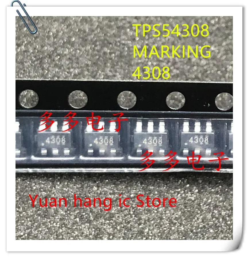 10pcs/lot TPS54308DDCT TPS54308DDCR TPS54308 MARKING 4308 NEW SOT23-6 IC