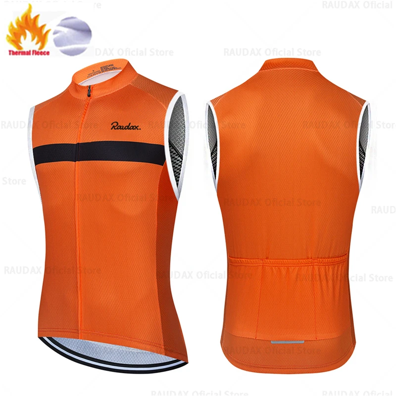 

Thermal Fleece Cycling Vests, Unisex Sleeveless Cycling Vest, Bicycle Wear Clothes, MTB Road Bike Tops, Warm Jersey, Winter