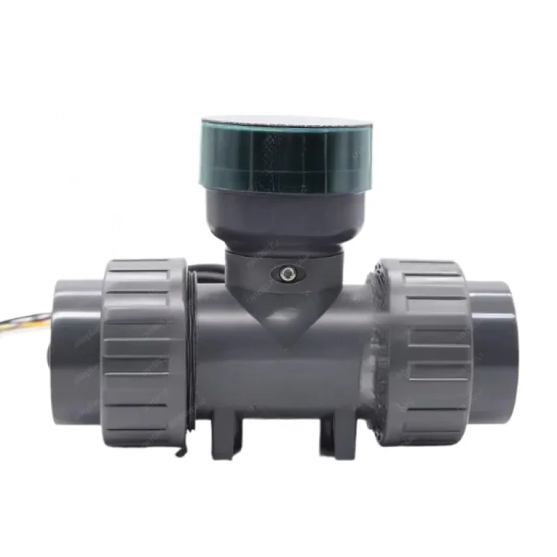 DN25-80 High Precision Smart Digital Display RS485 LCD Electronic Flowmeter PVC Flow Sensor For Farm/Garden Irrigation