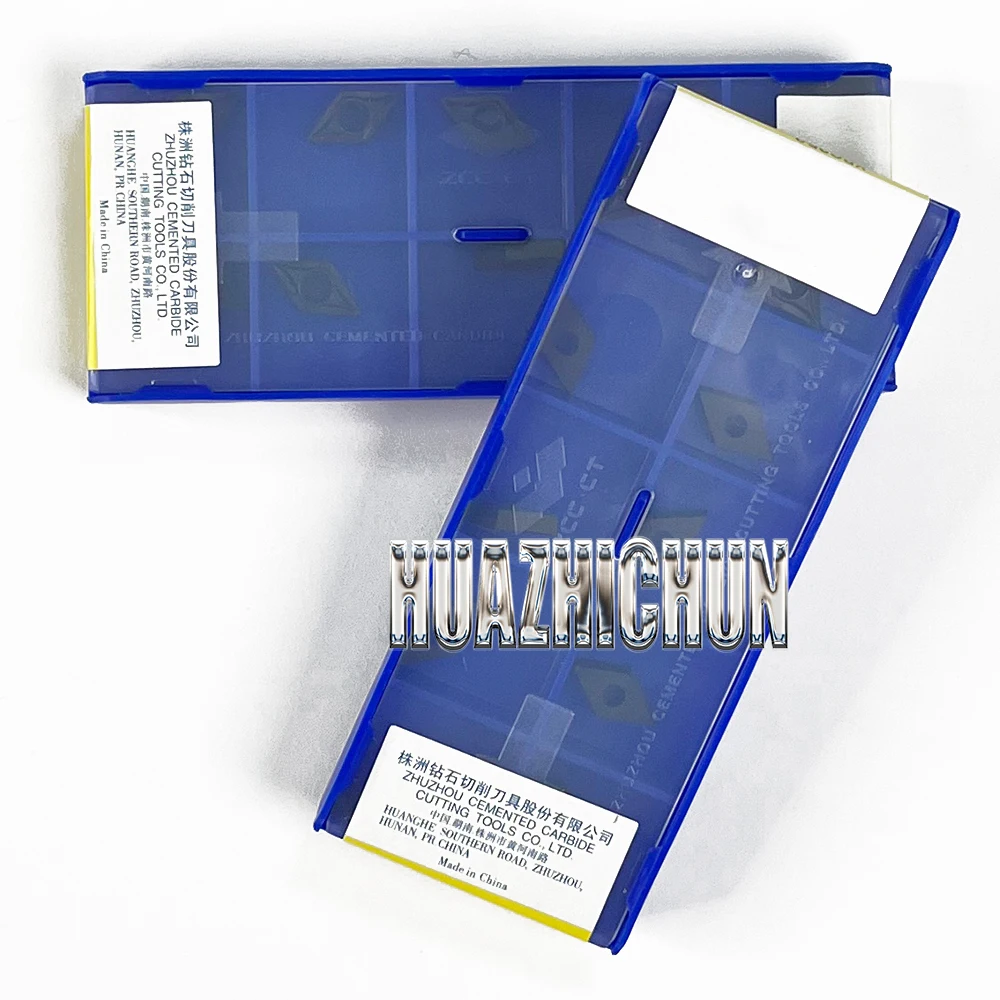 

HUAZHICHUN DCMTO70204-HM YBC252 Внутренний токарный инструмент Твердосплавная пластина с ЧПУ