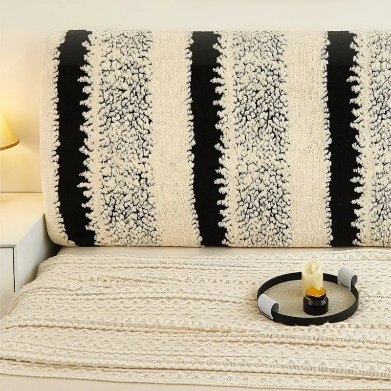 Wear Resistant Headboard Soft Dust Cover Headboard Backrest protection Cover Elastic All Inclusive Dustproof Bedhead Cover ZG888
