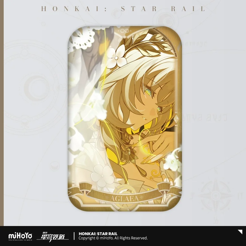 Presale Sunsyea Honkai Star Rail Official Merch miHoYo Original Authentic Amphoreus Series Badge Aglaea Anaxa Castorice Cipher