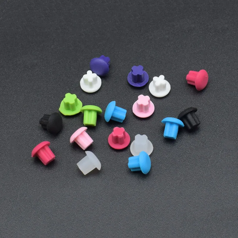 20/50 Buah Earphone Silikon 3.5Mm Steker Debu Antarmuka Audio Laptop Komputer Tahan Debu Penutup Jack Headphone Tahan Air