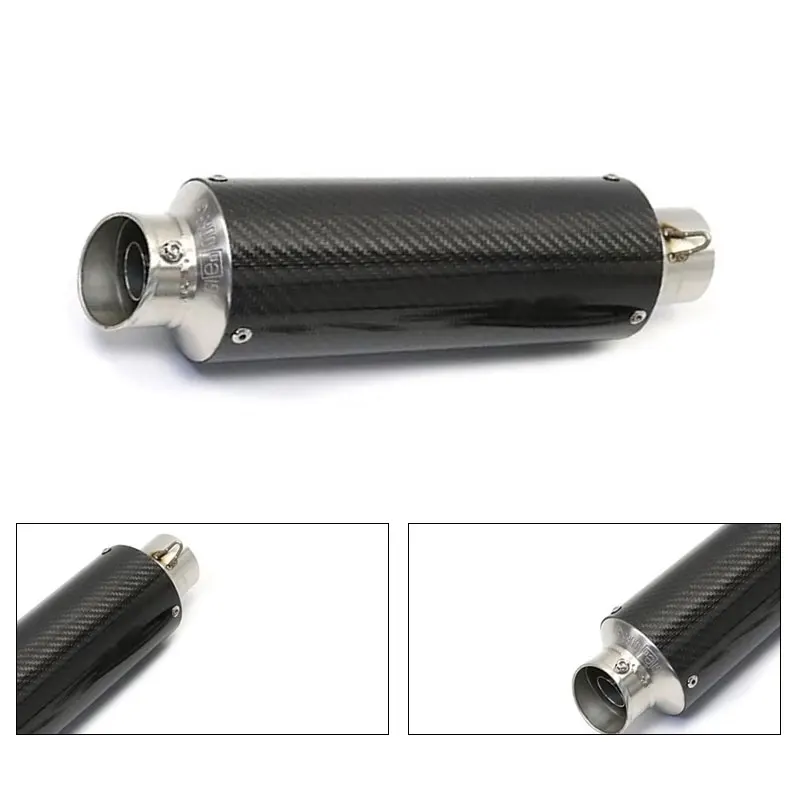 51mm universal motorcycle exhaust muffler modification for XJ6N XJ6S FZ6N FZ6R 450MT 800MT 790ADV and ZX6R
