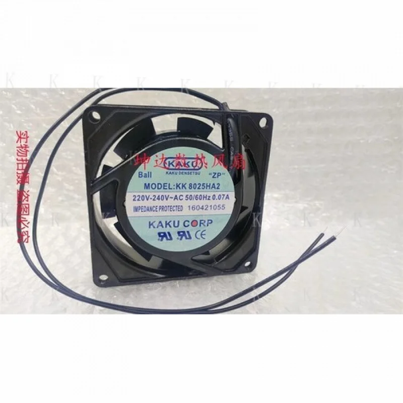 

C ДЛЯ KAKU KK8025HA2 8025 220 В-240 В 0,07 А 8 см охлаждающий вентилятор для шкафа