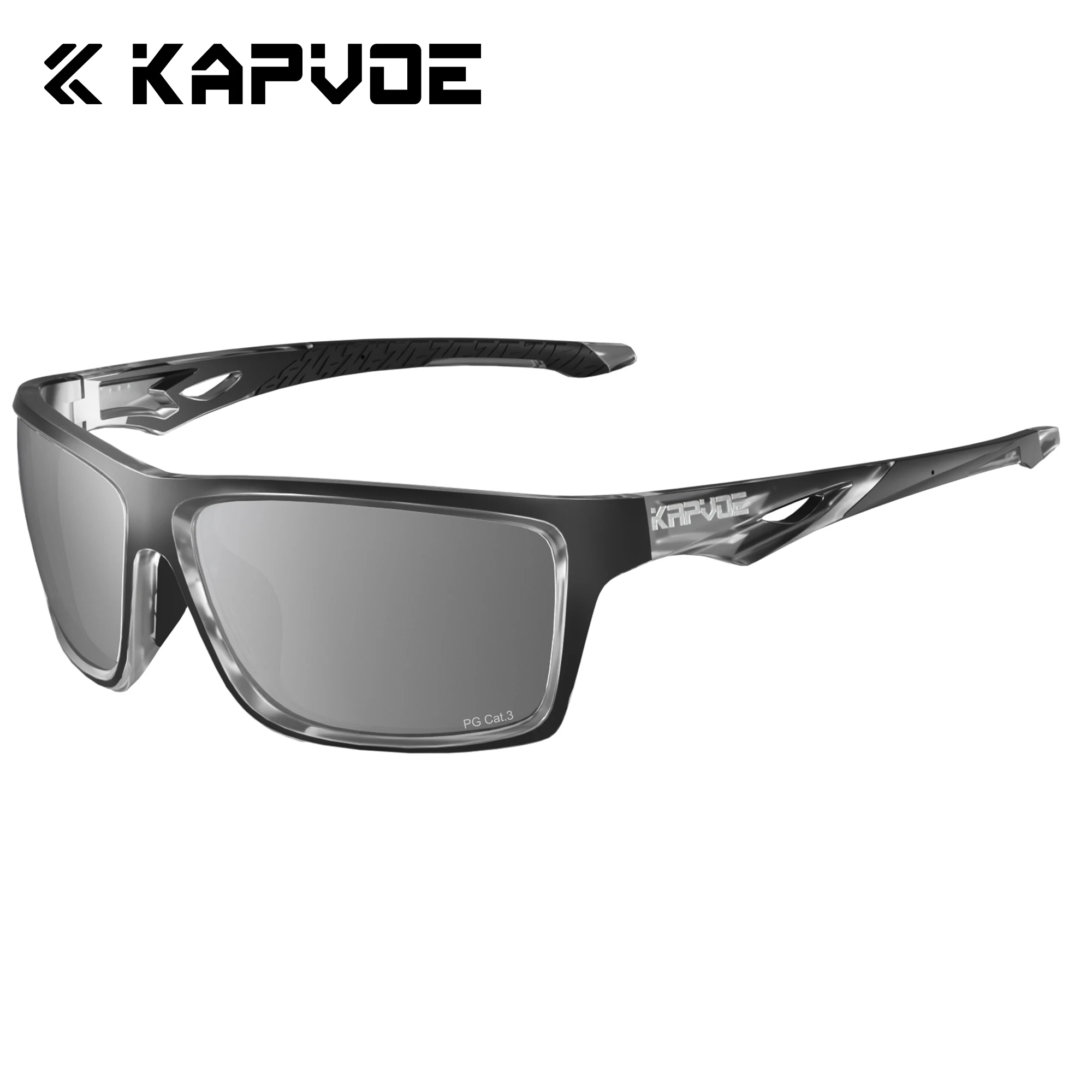 KAPVOE Polarisierte Wander- und Angelbrillen Strand-Essentials Rennrad-Sonnenbrillen MTB Fahrrad Outdoor-Sport Golf-Brillen