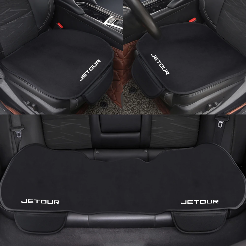 3Pc/Set Car Front Back Seat Cushion Protector Pad Auto Accessories For Chery Jetour X70 X70SM X90 X95 DASHING i-DM T2 T3