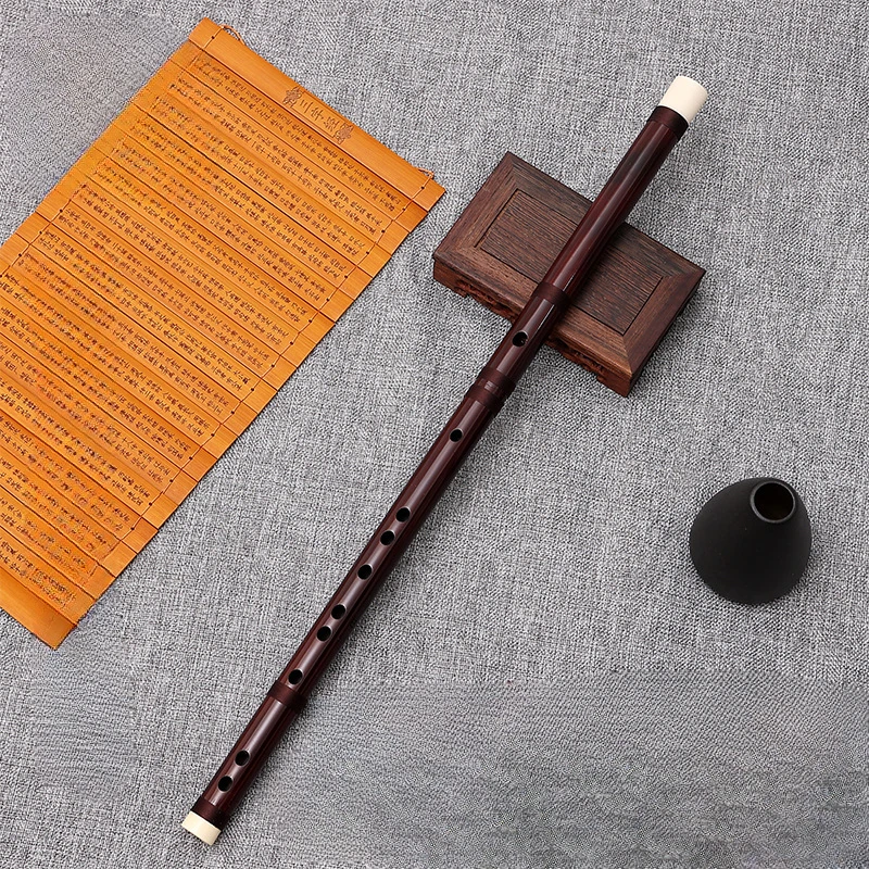 Professional Bamboo Flute Wooden Sweet Transverse Flute Chinese Traditional Music Instrument Accessories Adult Flute for Kids