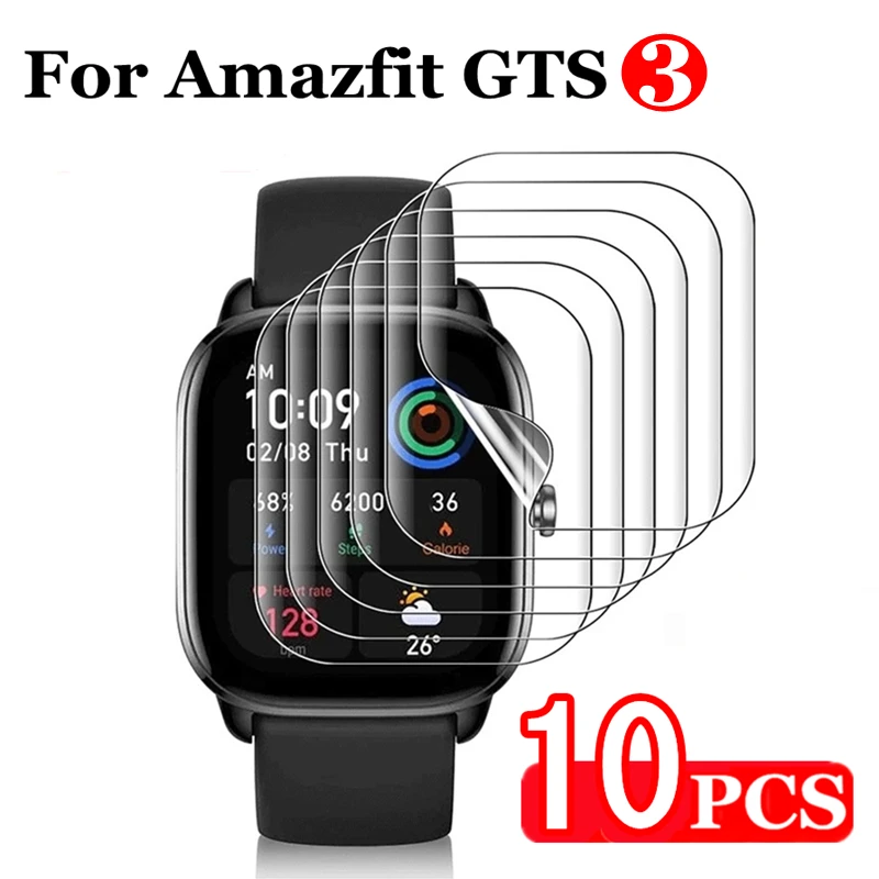 

Гидрогелевая пленка для Amazfit GTS3 GTS 3, мягкая защита экрана от царапин для GTS3 Smartwatch, защита экрана, не закаленное стекло