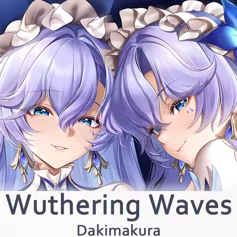 Wuthering Waves Cantarella Dakimakura 2WAY Hugging Body Pillow Case Anime Otaku Pillow Cushion Cover Xmas Gifts