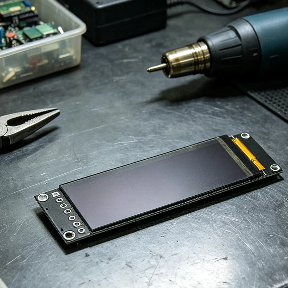 2.08 inch SH1122 For display Module 256x64 for Embedded Applications Featuring 16-Level Grayscale and Negative Mode