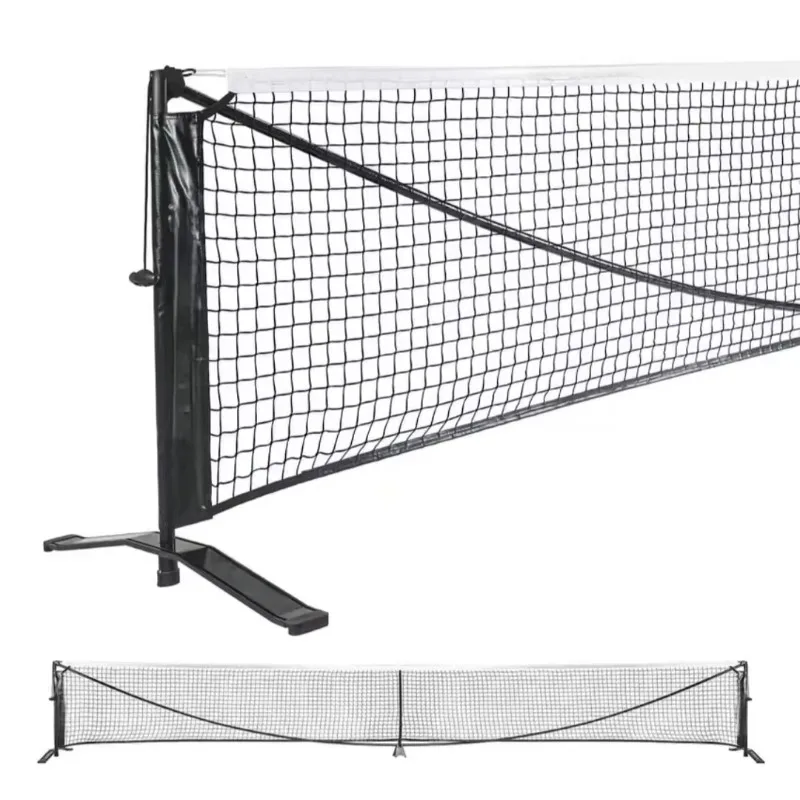 Professional Quality Pickleball Net Regulation Height Added Weight for Outdoor Performance with Carry Bag