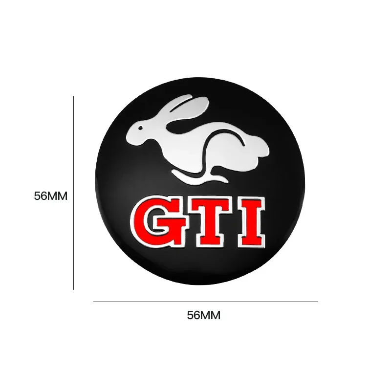 4 قطعة 56 مللي متر ملصقات عجلة السيارة غطاء محور المركزي شعار السيارة شارة مائي ل Volkswagen GTI R-Line R Polo T5 جولف باسات شيروكو