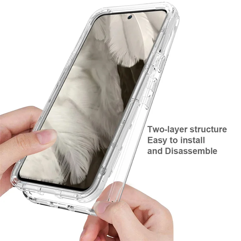 Clear Anti-Yellow Phone Bag Cover Case for Google Pixel 10 9 Pro XL 6 8 7 9 10 Pro 6A 8A 7A 9A Clear Protective Covers - view 3