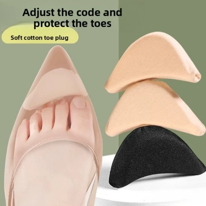 Adjustable Sponge Toe Plug for High Heels – Soft, Pain-Relieving Forefoot Cushion