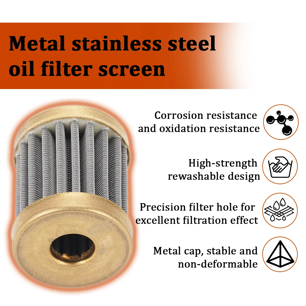 Universal Air Diesel Filter Parking Heater Parts Replacement Fuel Oil Filter Fit Truck Bus Caravan Auto Trailers Accessories