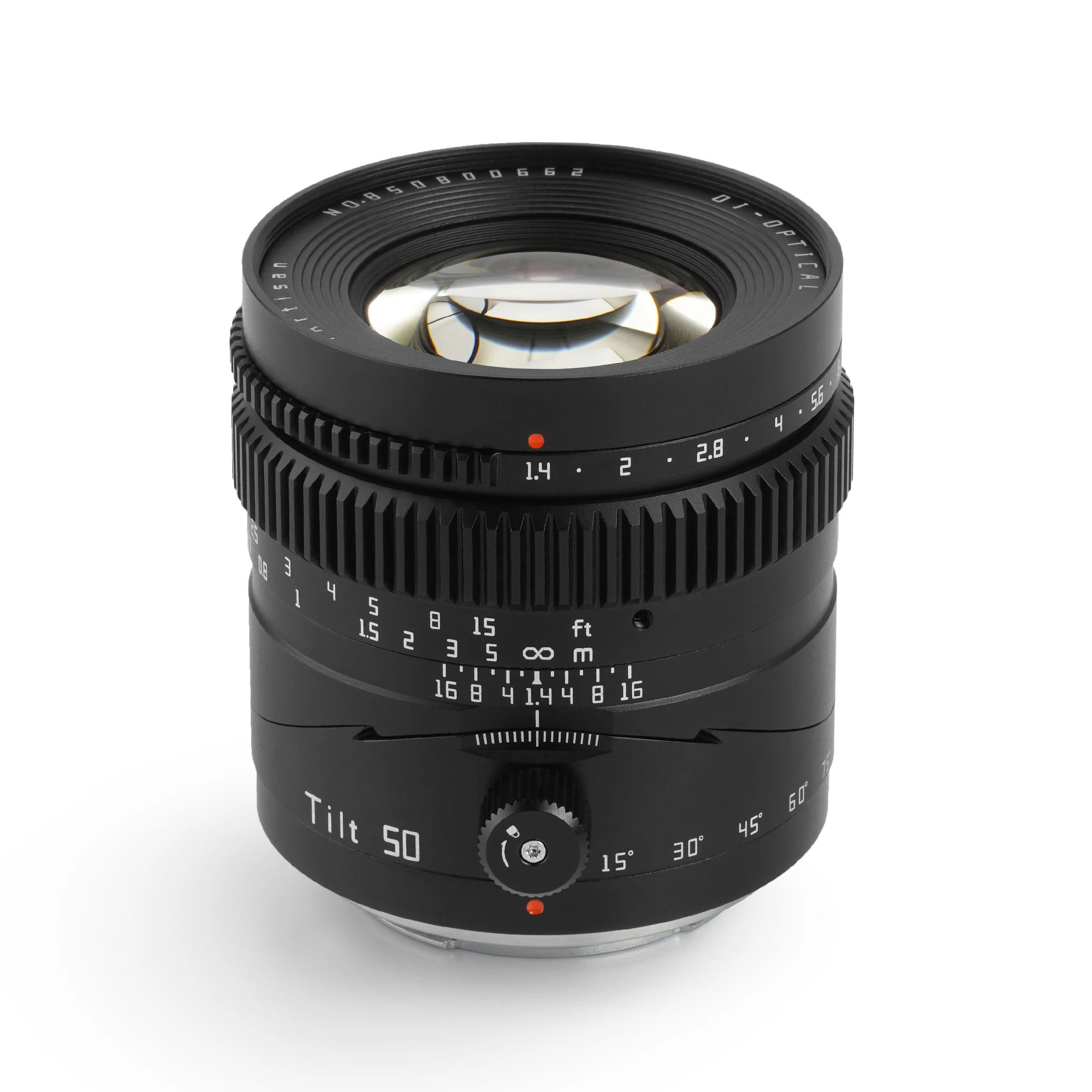 TTartisan 50mm F1.4 Tilt Lens Full Frame MF Tilt Shift Lens for Fuji X RF Leica Sigma L Mount SONY E Mount Cameras A7 IV A7SIII