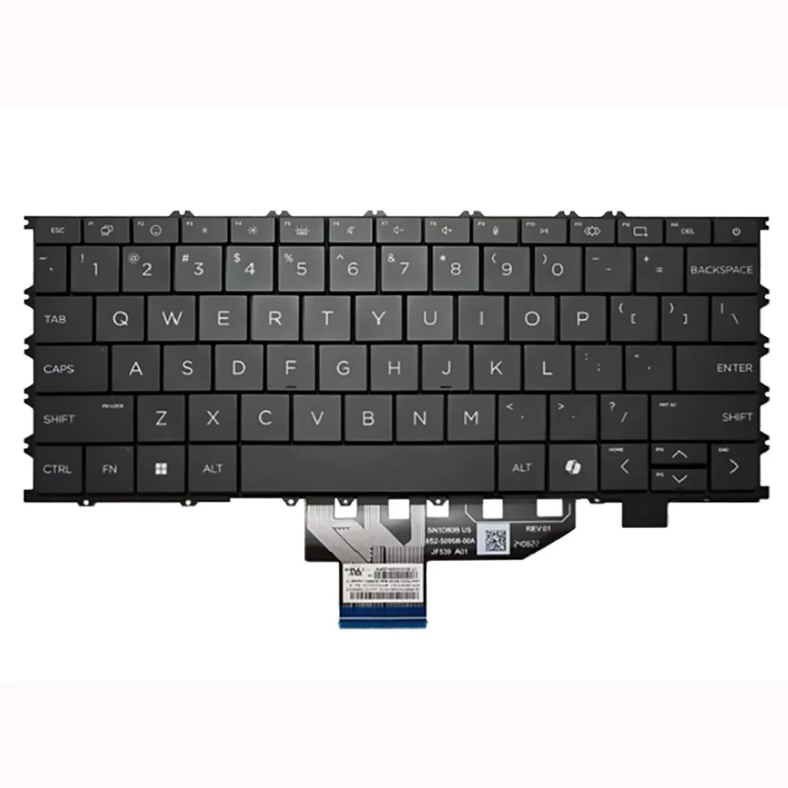 US Layout for HP OmniBook X Flip TPN-W165 14 2-in-1 14-FM 14-FK Laptop Keyboard