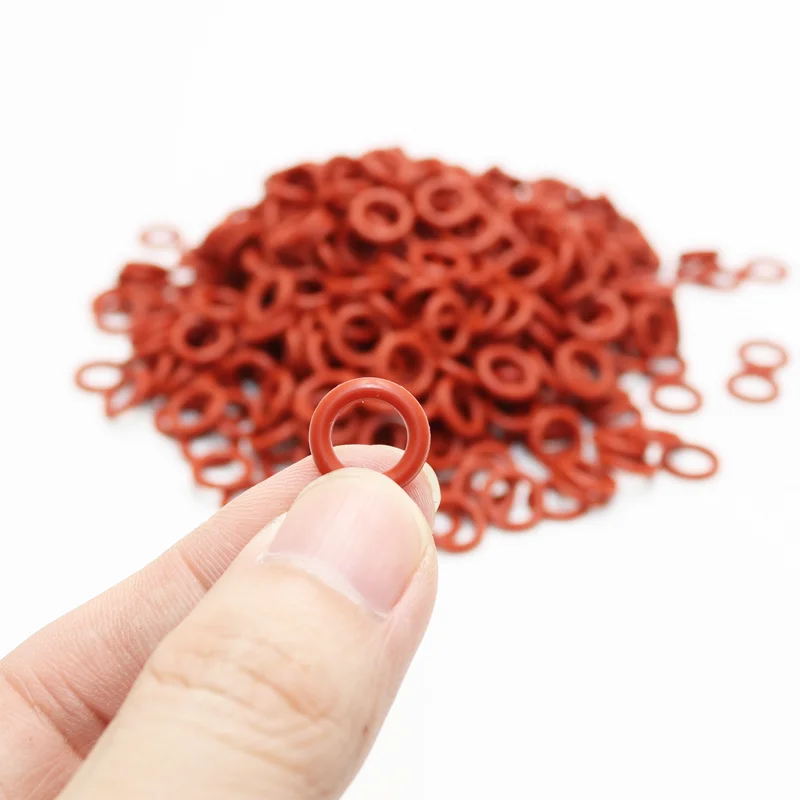 Food Grade Silicone O Ring CS 1/1.5/2.0/2.4/3.1 Plumbing Gasket Sealing Washer Heat resistance Oil Resistan Faucet Car VMQ Oring