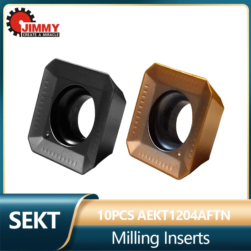 

JIMMY SEKT1204AFTN, Вольфрамовая сталь, фрезерные вставки sekt1204, инструменты для токарного станка с ЧПУ