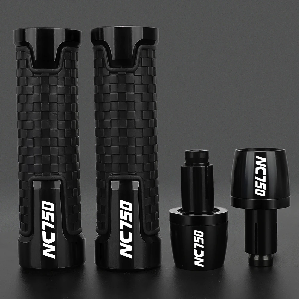 لهوندا NC750 NC 750 NC750S NC750X NC 750S/X 2014-2024 2023 2022 دراجة نارية مقود ينتهي قبضة اليد المقود نهاية قبعات القبضات #5