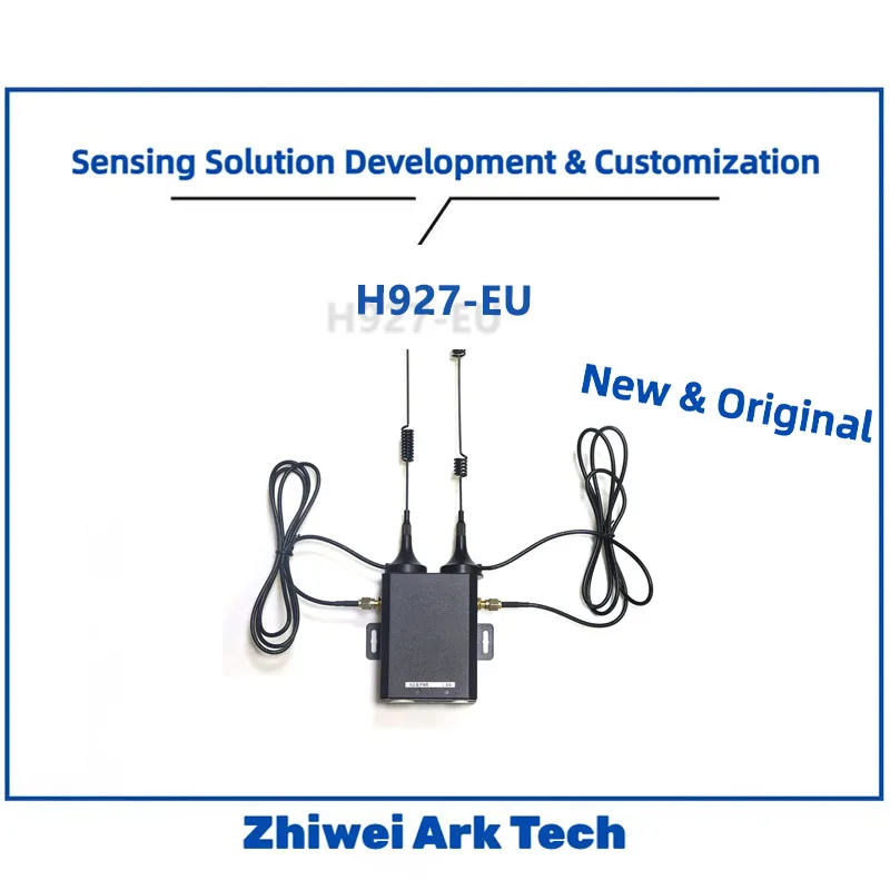 

H927-EU Industrial 4G Router, SIM Card to RJ45/WiFi, Dual Ethernet, VPN Support, for IoT/Outdoor