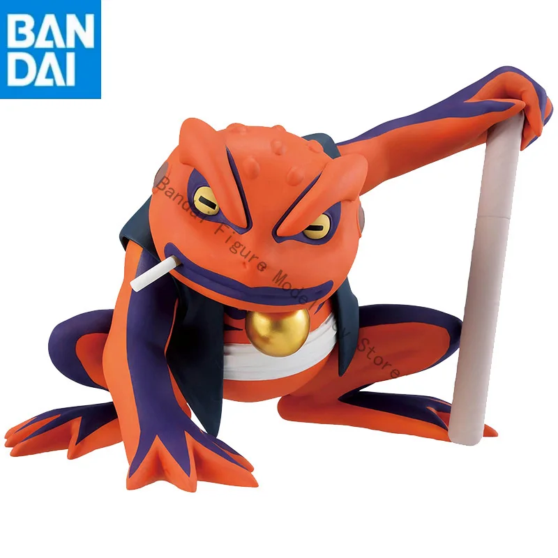 

BANDAI NAMCO BANPRESTO в наличии, оригинальная натуральная NARUTO Shippuden Gamakichi, ПВХ, 10 см, фигурка, модель, коллекционная фигурка, игрушки, подарок