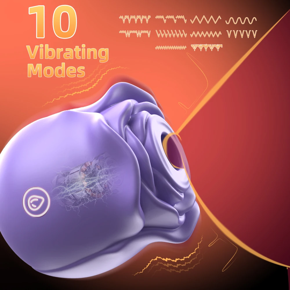 Powerful Sucking Vibrator for Women Vacuum Clitoris Stimulator Female Oral Nipple Clit Sucker Vibrating Adults Sex Rose-Toys image 3