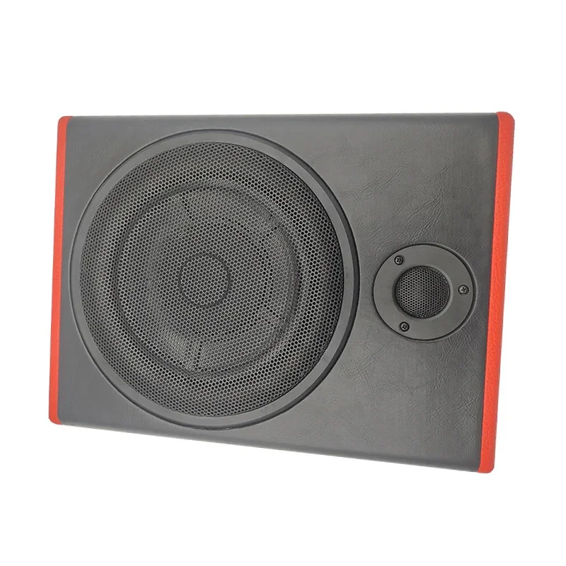 Auto Audio 12V Actieve Subwoofer Onder De Stoel 8/10 Inch Met Hoge Spoed En Bluetooth Auto Gemonteerd Gemodificeerd Ultra-Dun Kanon