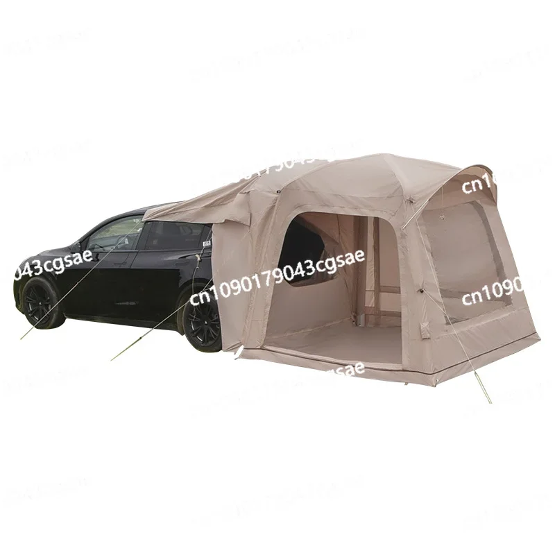 Inflatable Car Rear Tent Self-driving Camping Rear Extension Tent Outdoor Car Sunshade Canopy