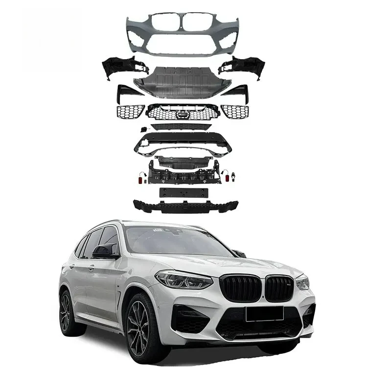 High-End Non-Destructive ForBMW X3 G01/G08 F97 X3M Style PP Body Kit (2018-2021)