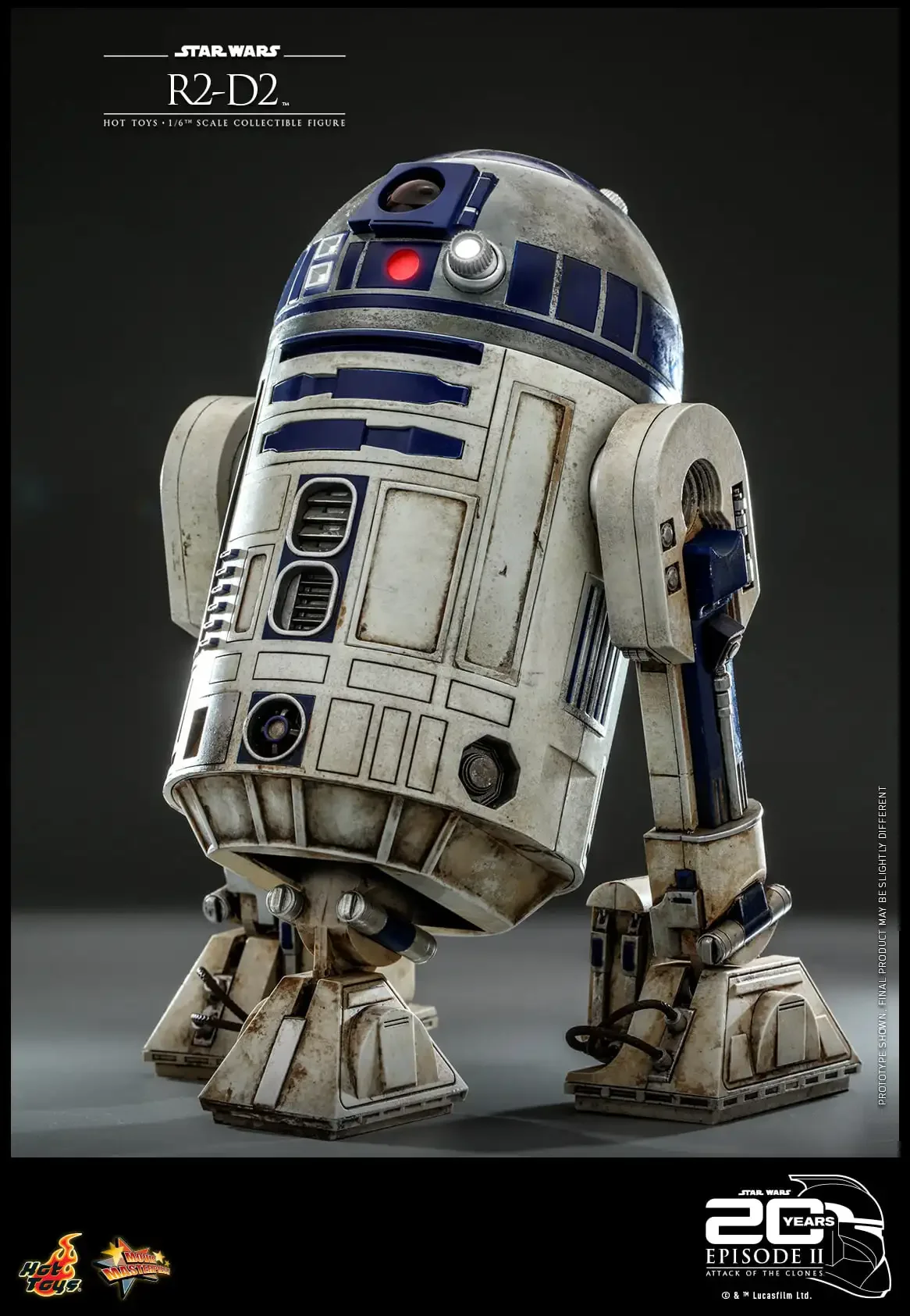 Spot Package Hottoys Ht 1/6 Mms651 R2-d2 Robot Star Wars Clone Attack