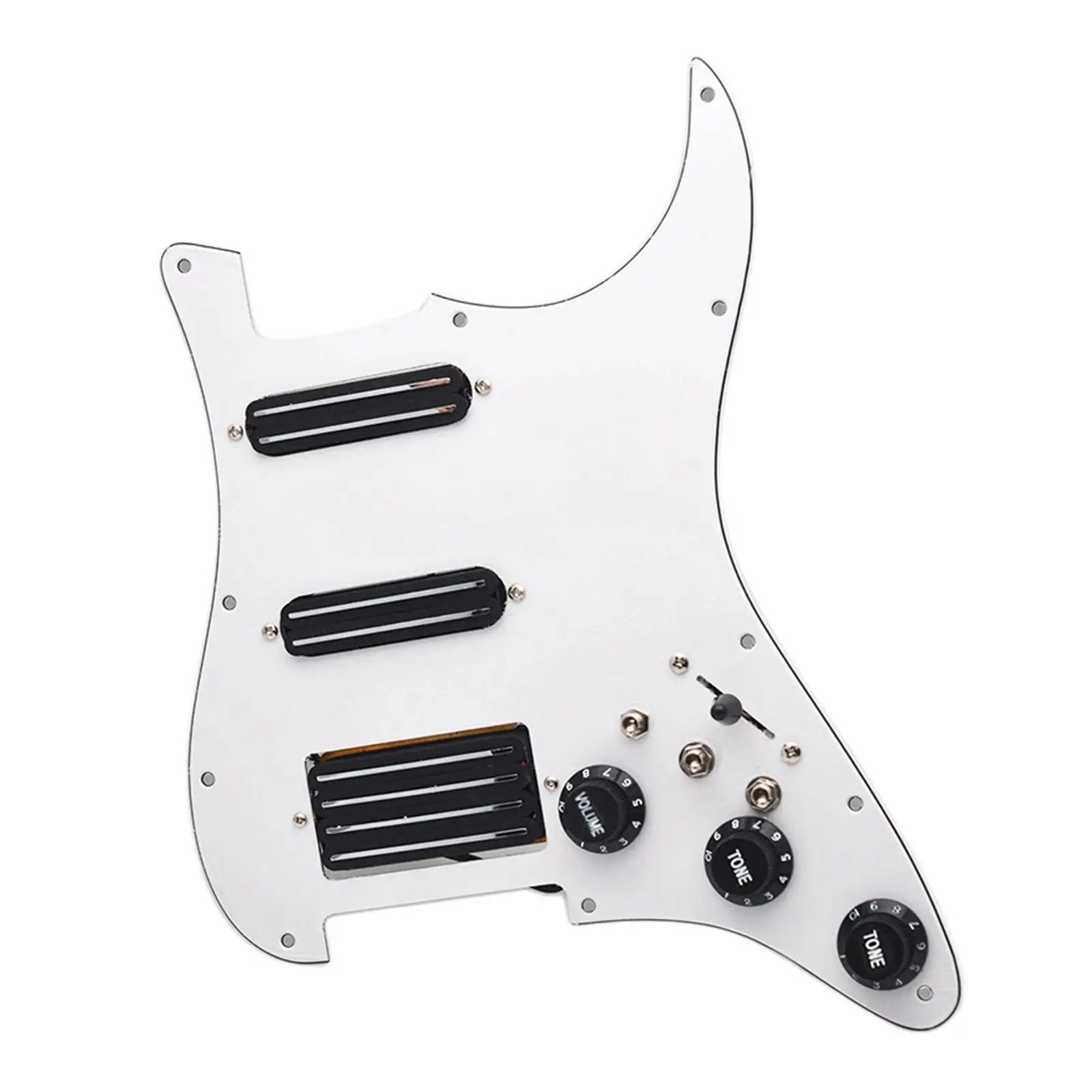 Loaded Electric Guitar Pickup Guard Circuit Assembly Accessories