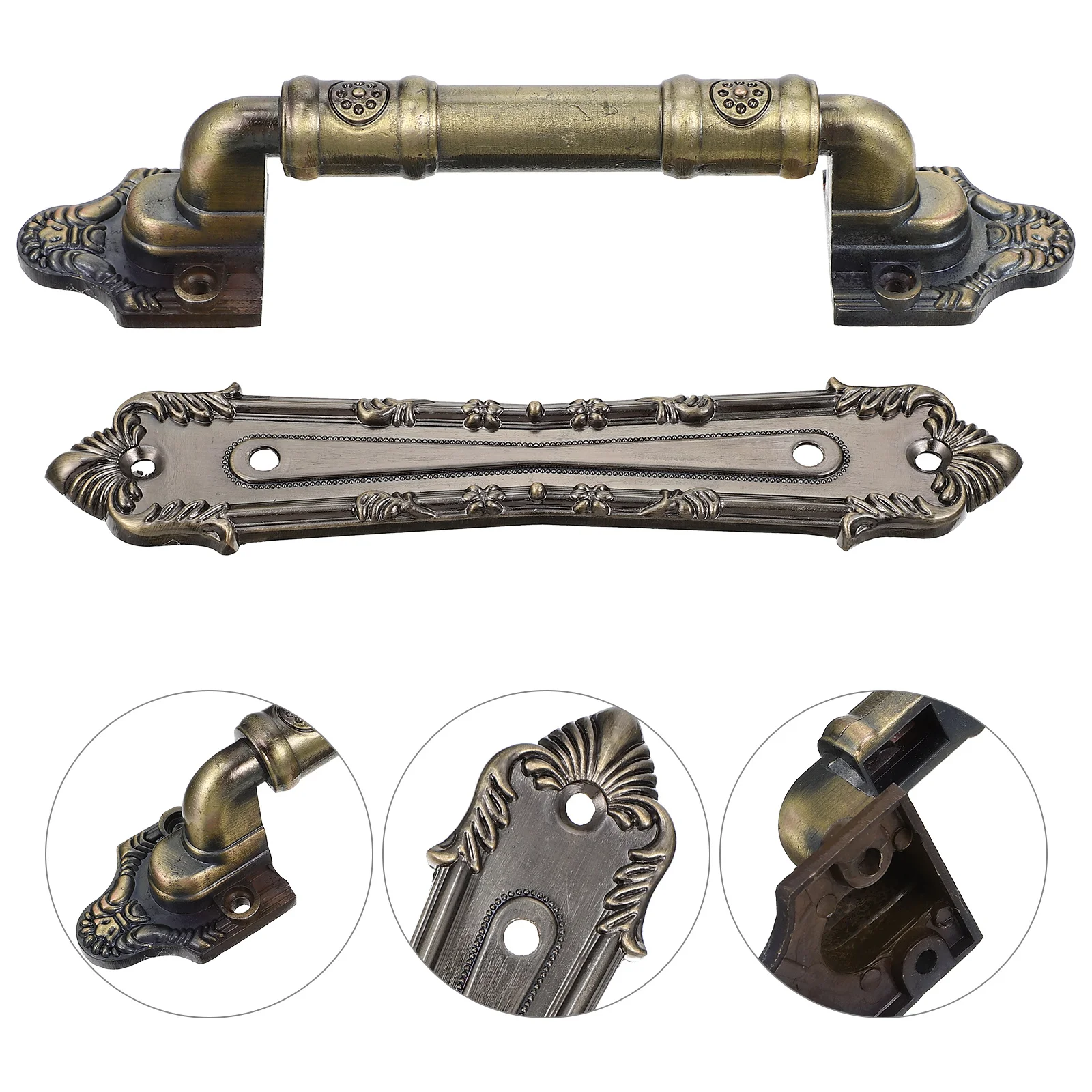 1 مجموعة سبائك انزلاق مقبض باب الحظيرة استبدال مقبض سحب معدني للبوابات الخشبية الأبواب الزجاجية المرآب سقيفة الباب الأجهزة