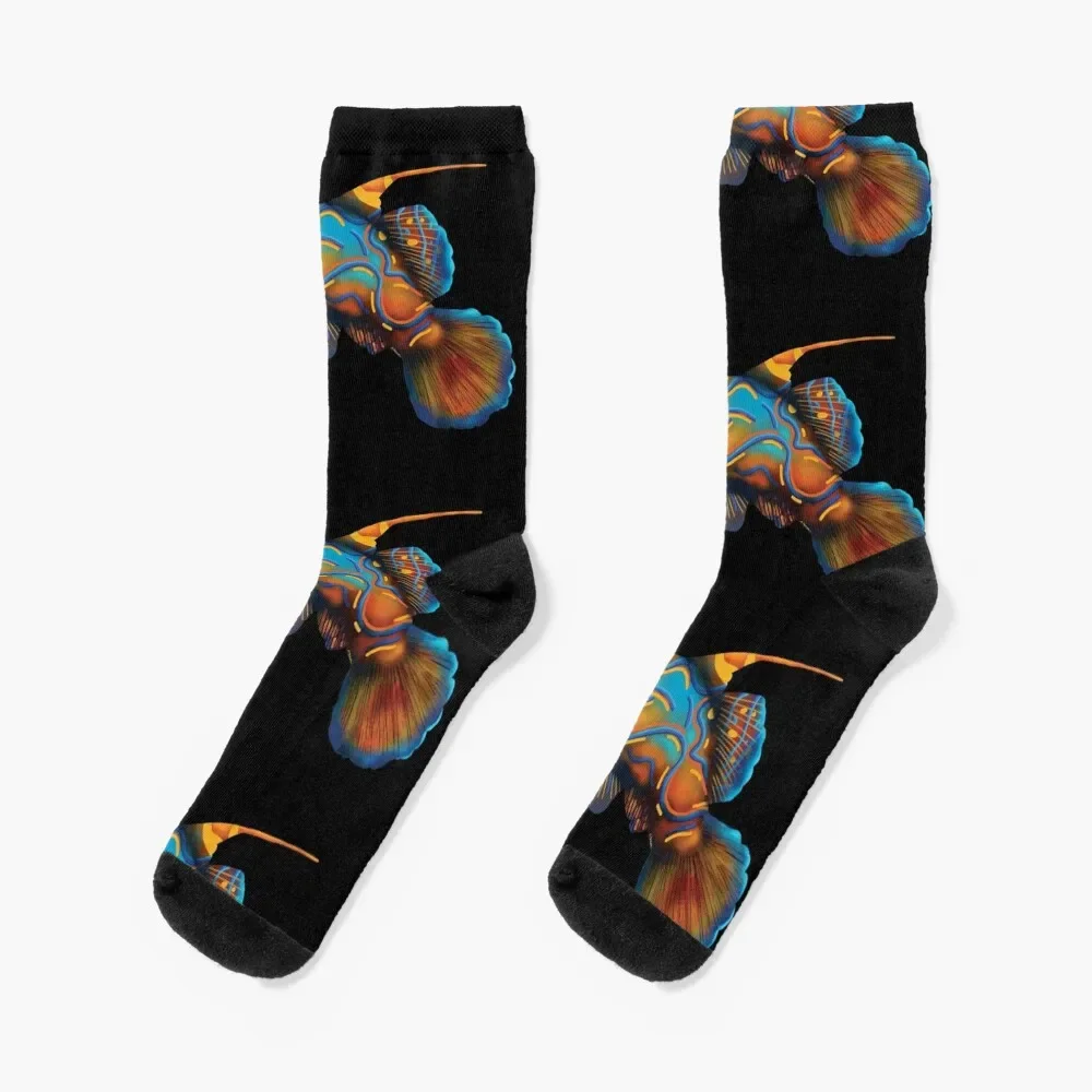 

Mandarinfish Socks hip hop Christmas cute Women's Socks Men's