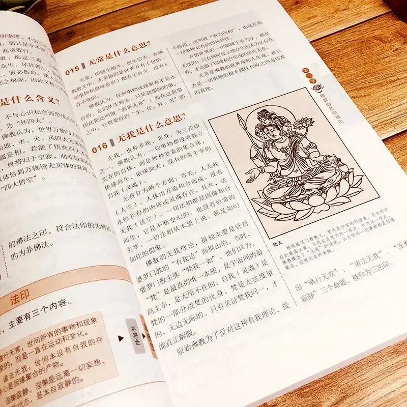 Completely Understand Buddhism in One Go with Illustrations, Buddhist Classics and Historical Knowledge Books