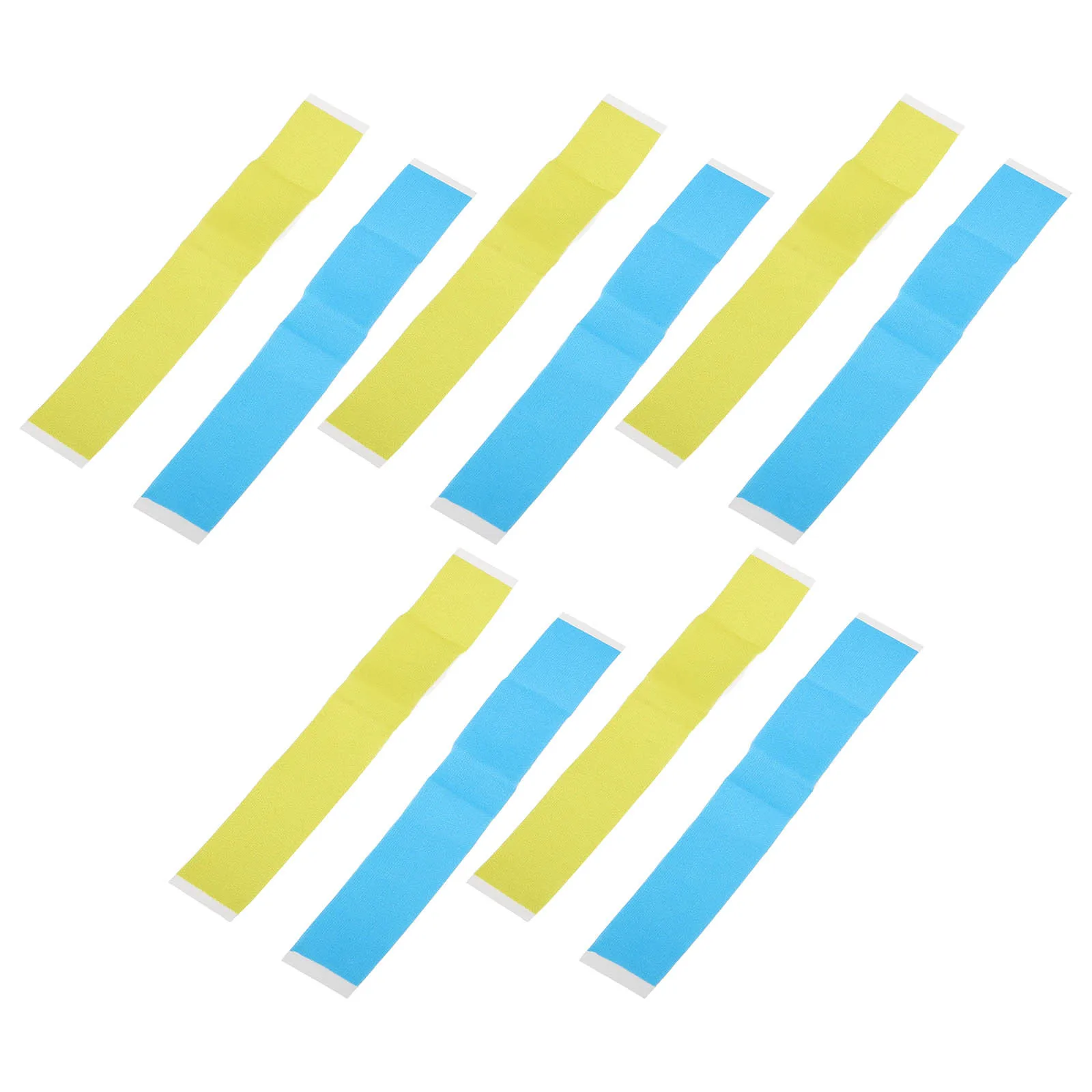 

10Pcs Breathable Finger Bandages Elastic Adhesive Flexible Fabric Colorful Patch Ideal for Wound Aid