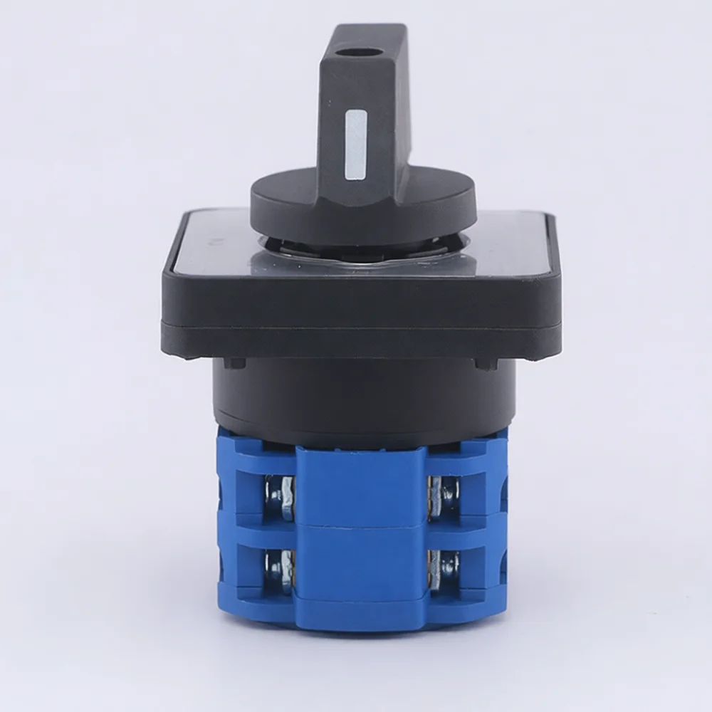 Rotary Cam Switch Selector 380V 20A 4P Two Position Universal Changeover Control For Machine Tools Pump Industrial Systems