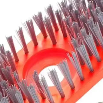 

Щетка для чистки газонокосилок с 3 крепежными элементами, проволочная щетка для ухода за плиткой, наливным покрытием и полом.