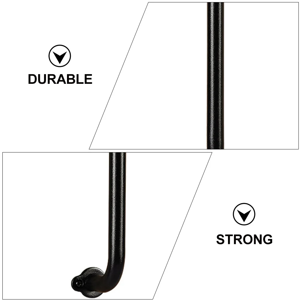 

Black Barn Carbon Steel Sliding Door Pull Garage Rust Resistant Durable Handle For Interior Closet Pantry Garage Door Furniture