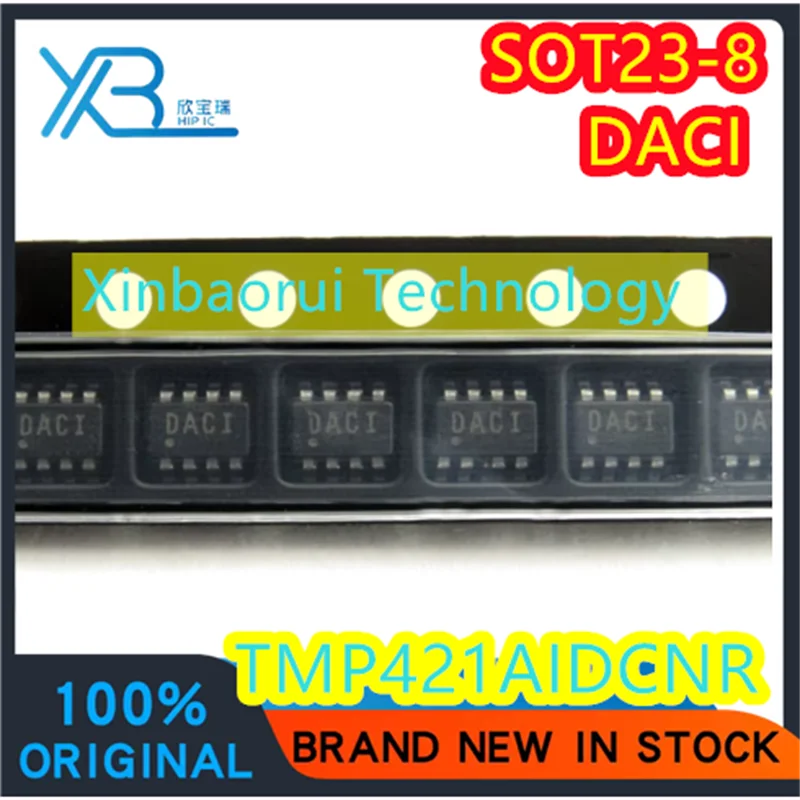 

(10/40pieces) TMP421AIDCNR TMP421 temperature sensor chip SOT23-8 code DACI DAC1 new delivery fast