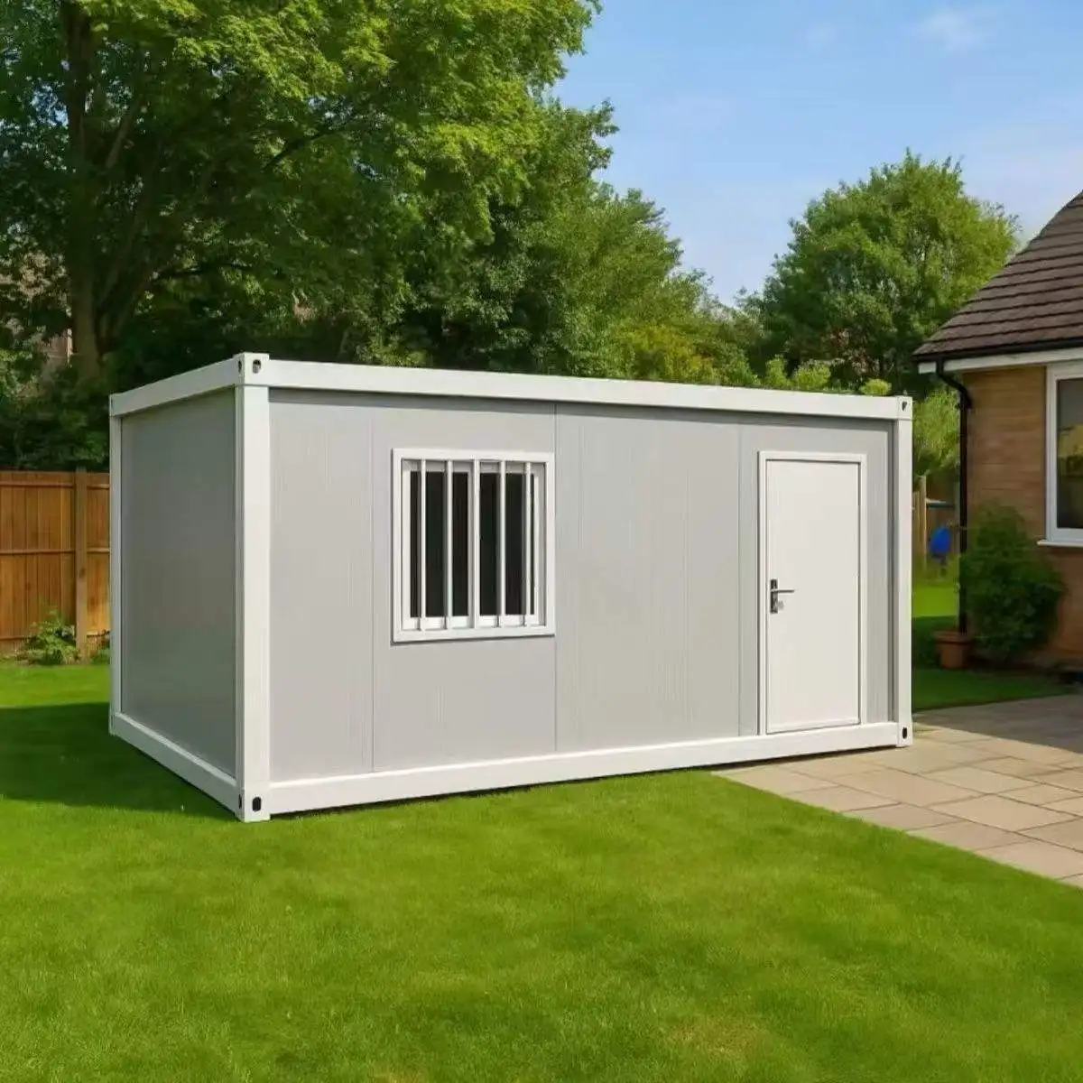 Custom Luxury Outdoor Prefabricated Home House Foldable Expandable Container House Affordable Anti Theft Aluminum Container view 4