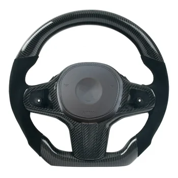 Car Interior Accessories Real Carbon Fiber Steering Wheel Customized For BMW 3 Series G20 5 Series G30