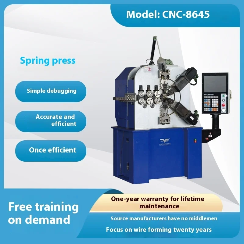 

High-Speed Press Machine For Automotive Spring Automatic Production Equipment