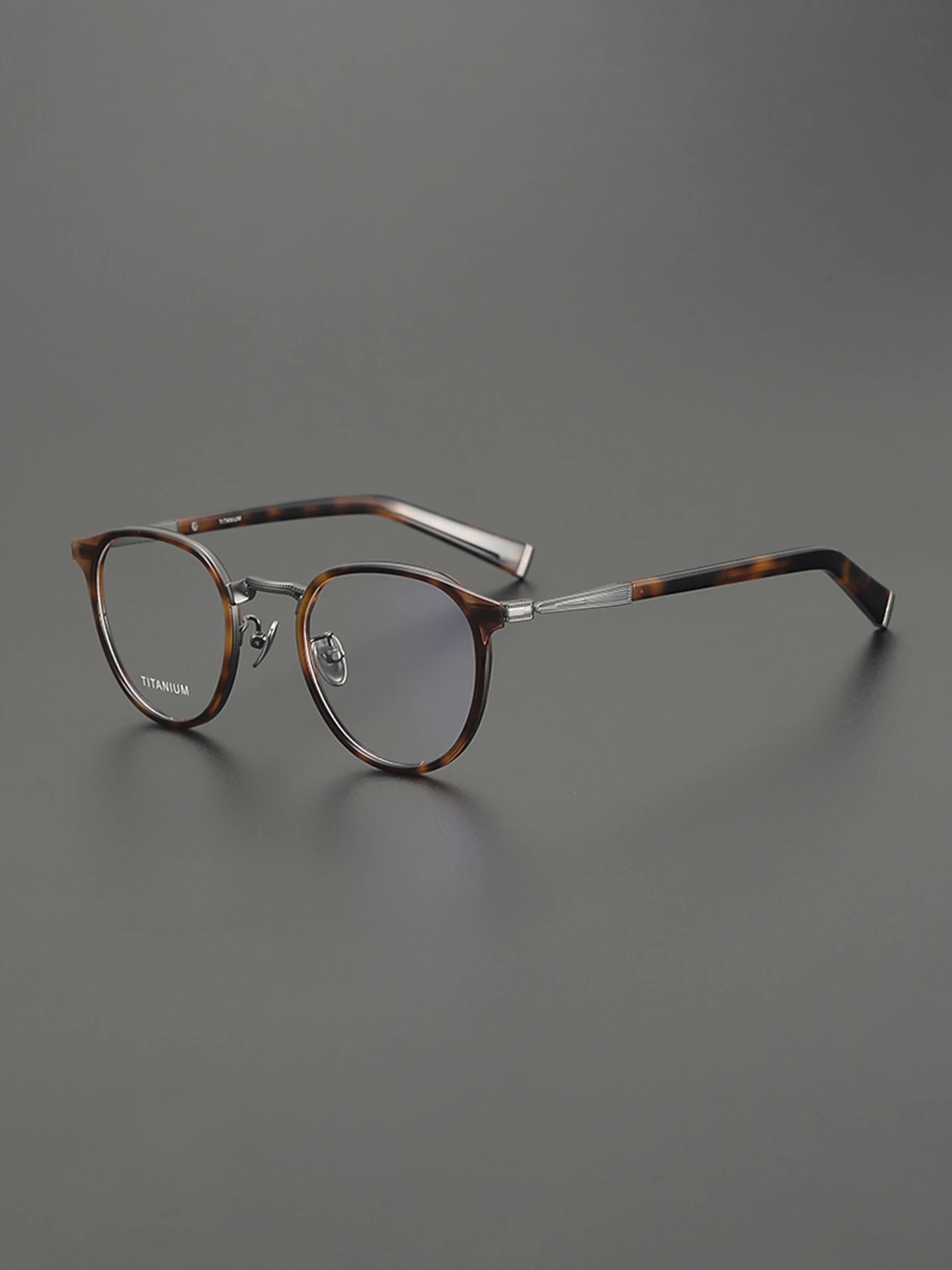 

New Artistic Glasses Frame for Men Myopia Reading Custom Prescription Eyeglasses Titanium Vintage Women Optical Acetate Eyewear