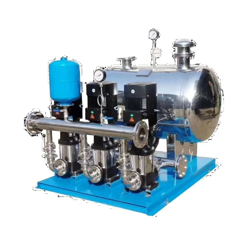 Tap Water Supply Unit with Constant Pressure Frequency Conversion No Negative Pressure - Water Supply Equipment