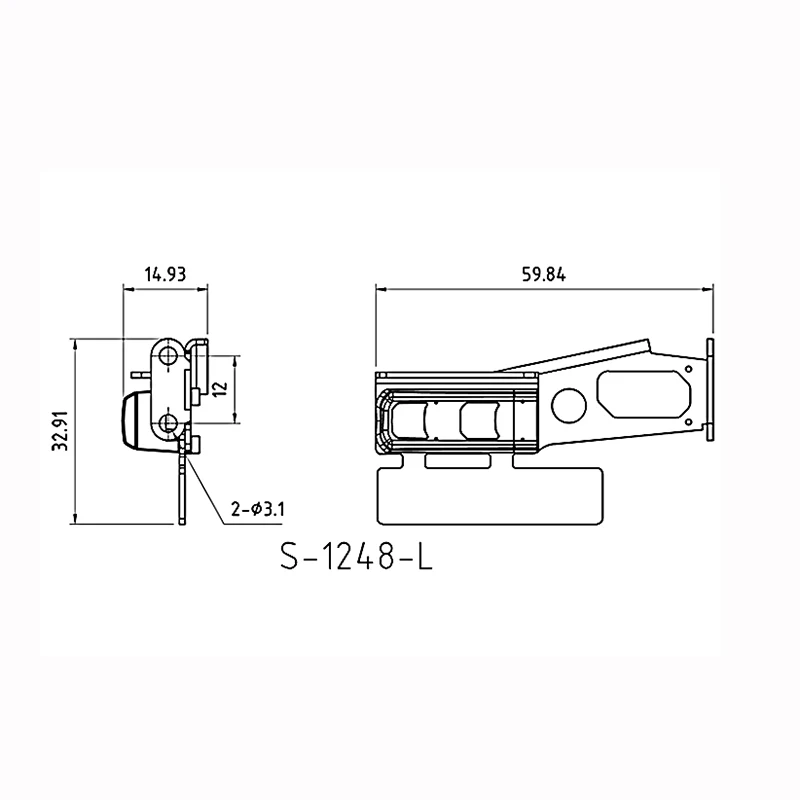 LESU Metal Taillight Mount Rack for 1/14 TAMIYA RC Benz Arocs 3348 Dumper Truck Model DIY Car