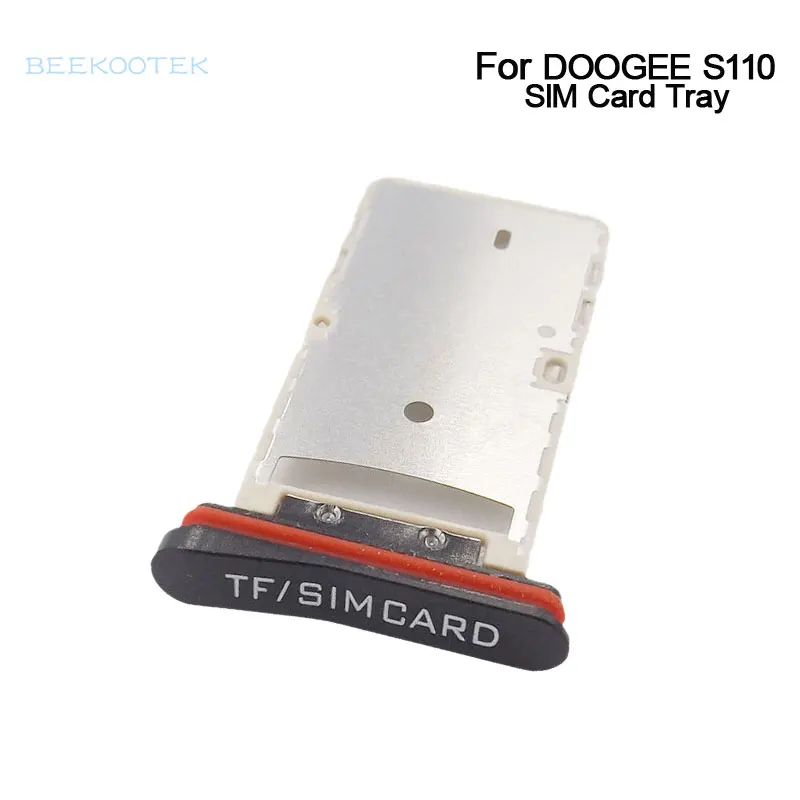 New Original DOOGEE S110 SIM TF Card Tray Sim Card Slot Holder Adapter Accessories For DOOGEE S110 Smart Phone